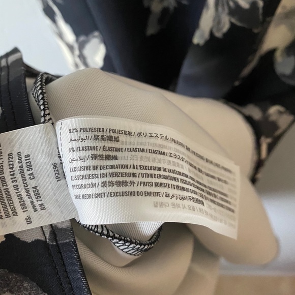 Abercrombie Larissa Neoprene Floral Skater Dress - Picture 8 of 10